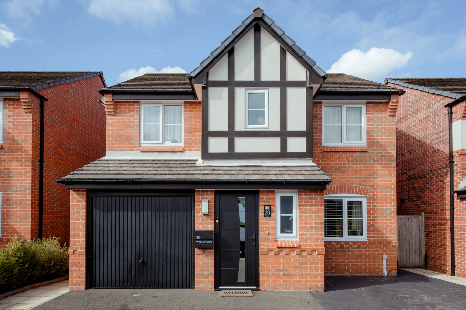 Hurricane K2 Model 5 in anthracite on a brick property in Manchester